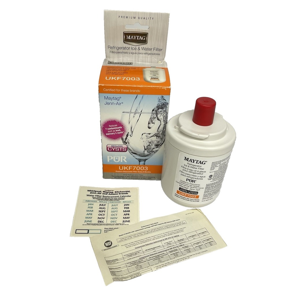 Maytag Jenn-Air PUR OEM Genuine Refrigerator Ice‎ Water Filter UKF7003 New